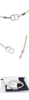 Dior Men's CD Icon Braided Leather Bracelet 153184931 [P]