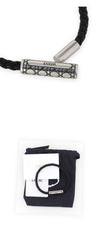 DIOR Männer Canage Woven Lederarmband (Schwarz) 004 153743953 [P]