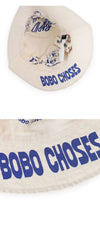 BOBO CHOSES Kinder Pickles Wende Bucket Hat (Ivory) B126AI019 199 154487068 [P]