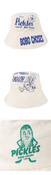 BOBO CHOSES Kinder Pickles Wende Bucket Hat (Ivory) B126AI019 199 154487068 [P]