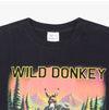 WILD DONKEY RIDING T-SHIRT JERRY BLACK 154995165 [P]