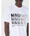 MSGM ホワイトジャージTシャツ 3840MM110 257097 01 151062354 [P]