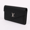 Louis Vuitton Long Wallet with Flap in Black Leather 160919246 [P]