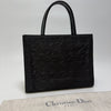 DIOR Lady Cannage Tote Bag Schwarz Silbermittel 160923757 [P]
