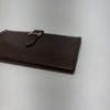 Hermes Barn Long Wallet Brown Epsom Leather Silver Hardware 160924126 [P]