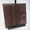 Hermes Barn Long Wallet Brown Epsom Leather Silver Hardware 160924126 [P]
