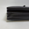 Hermes Sahara de Peche 38 Briefcase Black Silver Trim Unisex 160924252 [P]