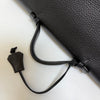 Hermes Sahara de Peche 38 Briefcase Black Silver Trim Unisex 160924252 [P]