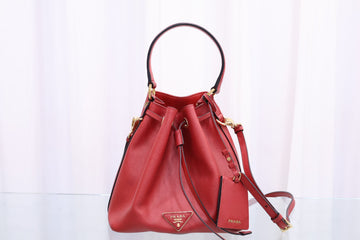 PRADA Saffiano Bucket Schultertasche 1BE032 160924384 [P]