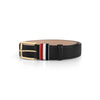 Thom Browne Pebble Grain Triple Tab Men's Belt 148644078 [P]