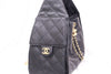 CHANEL Kleine Caviar Schultertasche mit goldener Kette AS5293 160924656 [P]