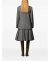 AMI Woll Loose Einreihiger Blazer 152528453 [P]
