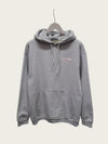 BALENCIAGA Graue Wave-Logo bestickte Hoodie 160928691 [P]