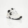 CHANEL CC Logo Tennis Sneakers Size 36 159297109 [P]