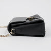 GUCCI Interlocking Leder Top Handle Ketten Schultertasche Schwarz 160627190 [P]