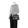 GUCCI Interlocking Leder Top Handle Ketten Schultertasche Schwarz 160627190 [P]