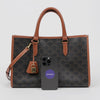 CELINE Damen Mini Horizontale Triope Canvas Tote Bag Tan 160697901 [P]