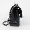 CHANEL クラシック スモール キャビア ショルダーバッグ ブラック シルバー 160699157 [P]