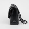 CHANEL クラシック スモール キャビア ショルダーバッグ ブラック シルバー 160699157 [P]