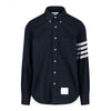 Thom Browne 26FW Flannel 4-Bar Shirt 75837044 [P]