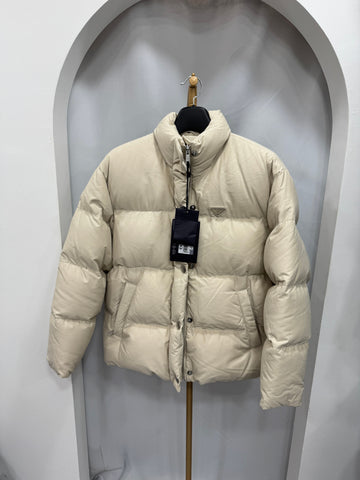 PRADA Technischer Stoff Daunenjacke Größe 42 100-103 160967098 [P]