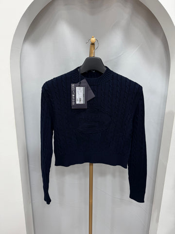 Prada New Cable Knit Sweater Size 38 160967148 [P]