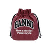 GANNI ドローストリング バケット ポーチバッグ 159720950 [P]