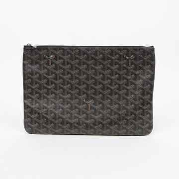 GOYARD Sena MM Clutch Schwarz 160803112 [P]