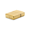 ZIPO Armor Tumbled Gold Brass Lighter 153744056 [P]