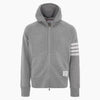 THOM BROWNE Klassische diagonale Kordelzug-Hoodie Jacke 160968466 [P]