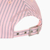 Ganni Stripe Pattern Cameo Pink Baseball Cap 156950080 [P]