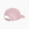 Ganni Stripe Pattern Cameo Pink Baseball Cap 156950080 [P]