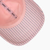 Ganni Stripe Pattern Cameo Pink Baseball Cap 156950080 [P]
