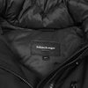MACKAGE Damen Moritz Schwarzpelz Lange Daunenjacke 160969298 [P]