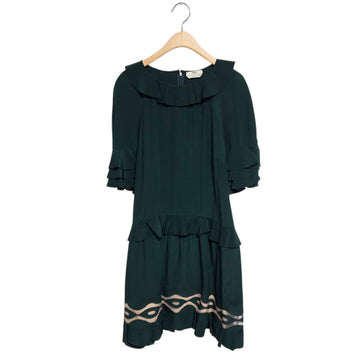 FENDI Rüschen-Seidenkleid 160969312 [P]