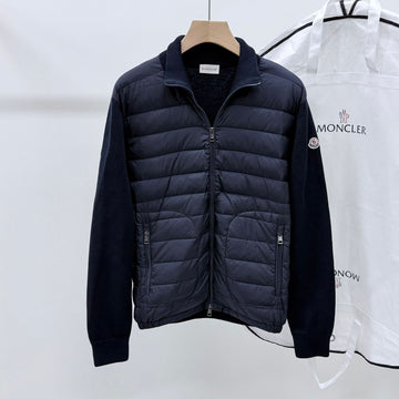 MONCLER Strickpuffer Jacke Kim Hyunwoo Dunkelblau 160970924 [P]