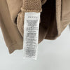 GUCCI Oversized Hoodie mit halbem Reißverschluss 160971342 [P]
