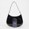 PRADA Cleo gebrushtes Leder Hobo Bag Schwarz 160755067 [P]