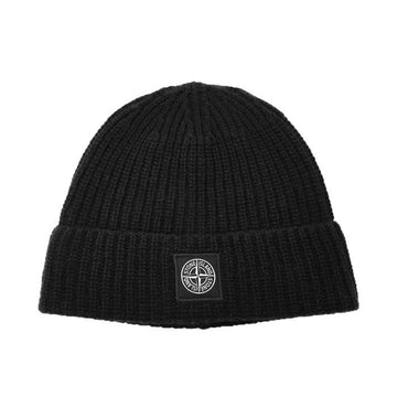 STONE ISLAND L2S15 N100012 Logo leichte Ramswolle Mütze 160971679 [P]