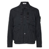 STONE ISLAND 26FW schwarze Warp-Ripp Coachjacke 159351015 [P]