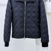 DIOR Knautsch Quilted Jacke Schwarz 50 160974776 [P]