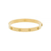 Tory Burch Miller Hinge Stud Bangle Bracelet Gold 78420 720 160299163 [P]