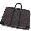 Louis Vuitton Monogram Macassar Tote Briefcase (M40225) 161006394 [P]