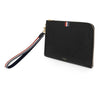 Thom Browne Pebble Grain Three Stripe Medium Clutch Bag 150276617 [P]