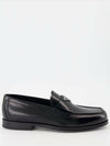 PRADA Dreieck-Logo gebürstete Leder Slipper 133039287 [P]