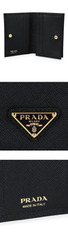 Prada Women's Triangle Logo Saffiano Leather Wallet 159069925 [P]
