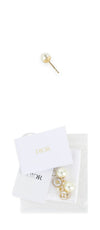 DIOR Damen Tribal Ohrringe (Gold/Weiß) E4342WOMMP 301 151321353 [P]