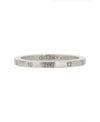 MAISON MARGIELA Slim Silver Numbering Ring 151060137 [P]