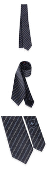 GUCCI Seidenjacquard-Halskette mit Pferdschädel (Navy) 835757 4E009 4269 152746152 [P]