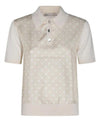Tory Burch Silk Front Polo 147959 960 151103130 [P]